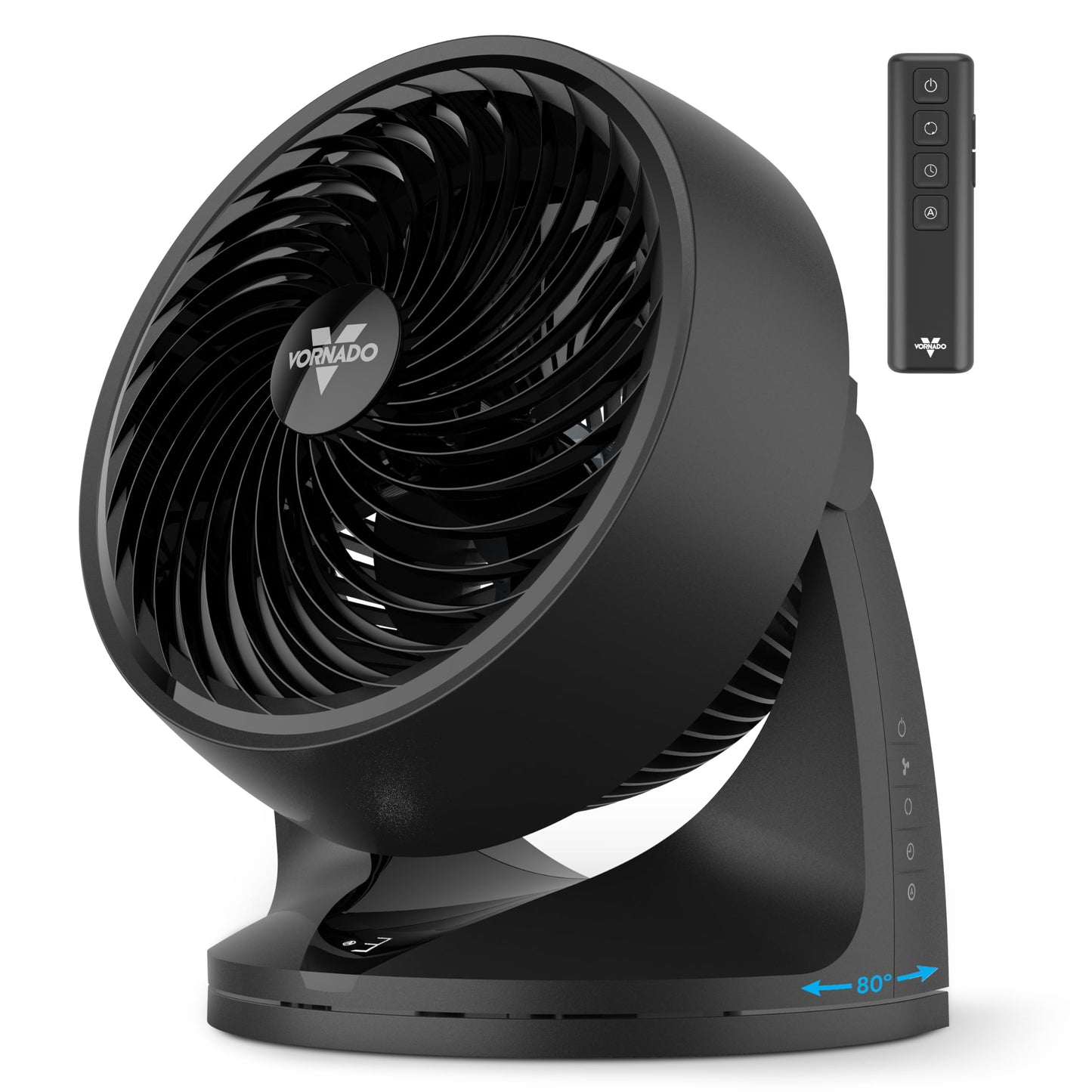 Vornado 753 OSC Whole Room Air Circulator Fan with Oscillation, Included Remote, Auto Mode, Aromatherapy with Included Scent Pads, 3 Speeds