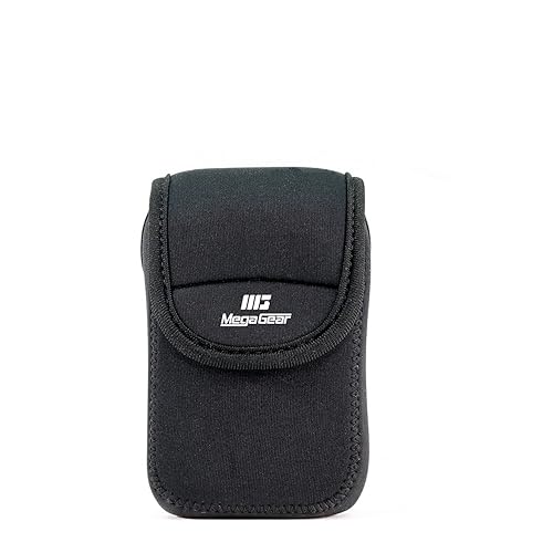 MegaGear Samsung WB35F, WB350F Ultra Light Neoprene Camera Case, with Carabiner - Black - MG779