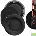 Geekria Comfort Velour Replacement Ear Pads for AKG K701, K702, Q701, Q702, K601, K612, K712, K400, K500 Headphones Ear Cushions, Repair Parts