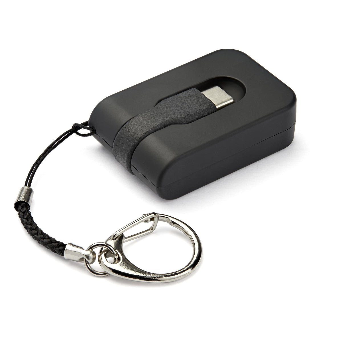 Portable USB-C to VGA Adapter with Quick-Connect Keychain