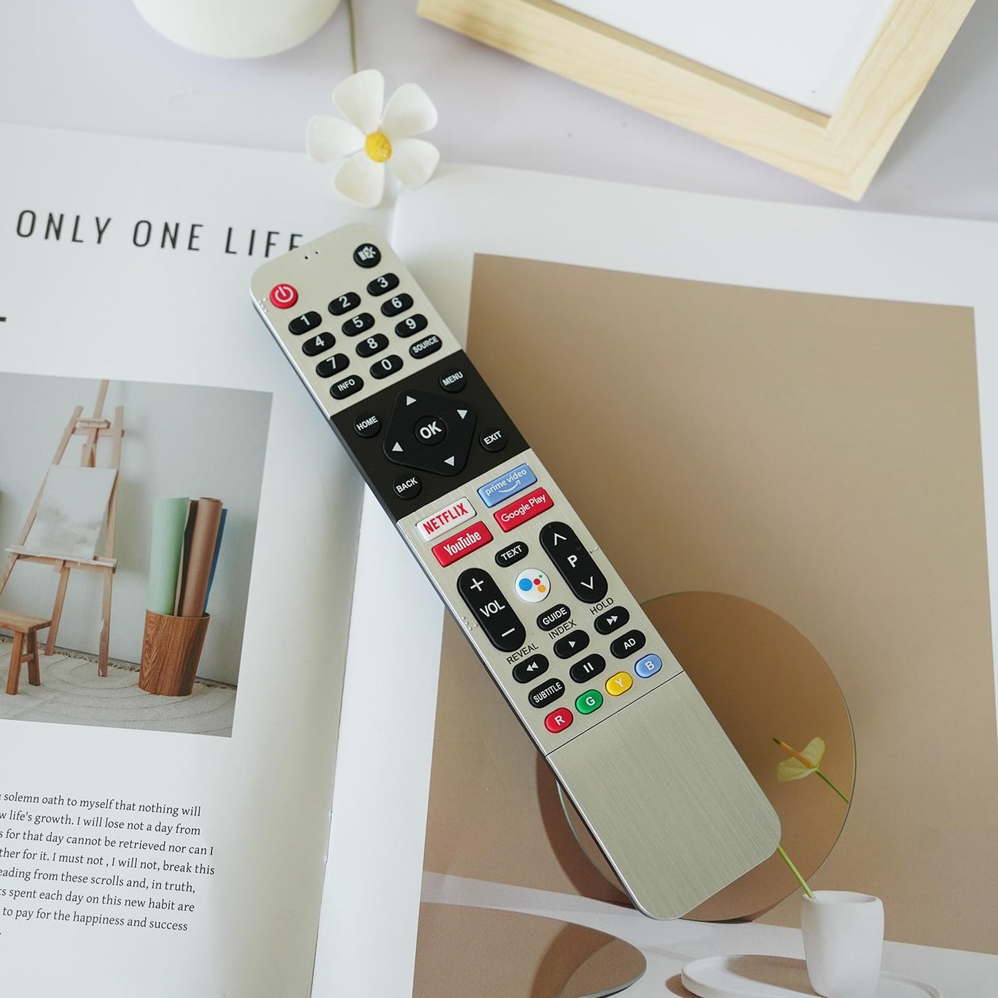 Voice Replacement Remote Control Compatible for Skyworth Smart UHD HDR Android TV 70SUC9400 75SUC9300 50SUC9300 55SUC9300 65SUC9300 50SUC8300