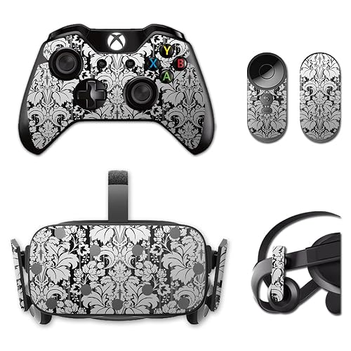 MightySkins Skin Compatible with Oculus Rift CV1 wrap Cover Sticker Skins Floral Retro