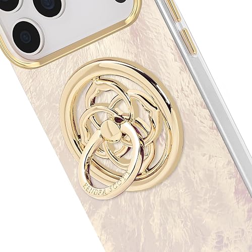 Kendra Scott Magnetic Phone Ring Grip with Stand - Removable and Collapsible - Gold Medallion