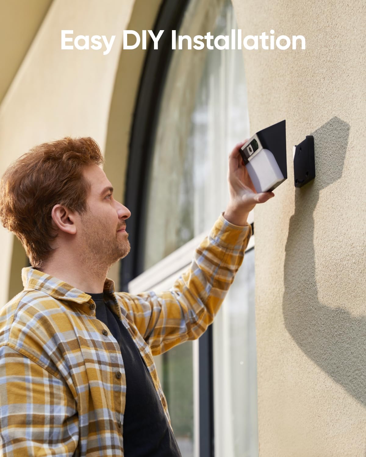eufy Security Solar Wall Light Cam S120, Solar Security Cameras Wireless Outdoor, Camera, Forever Power, Motion Activated Light, AI Detection, IP65