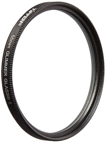 Tiffen 55mm Glimmerglass 1 Filter|Glimmerglass Filter|Ultra Slim|Dreamy Cinematic Effect Camera for Portrait Photography/Video/Vlog