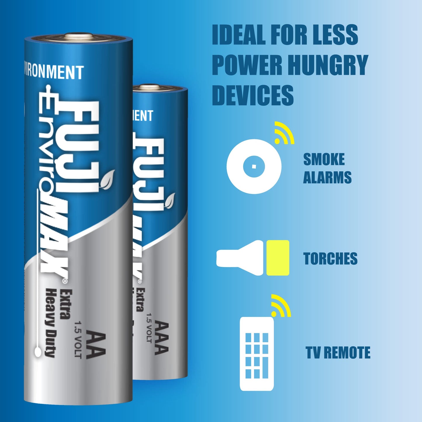Fuji Batteries Enviromax AA Extra Heavy-Duty Batteries (20 Pk)