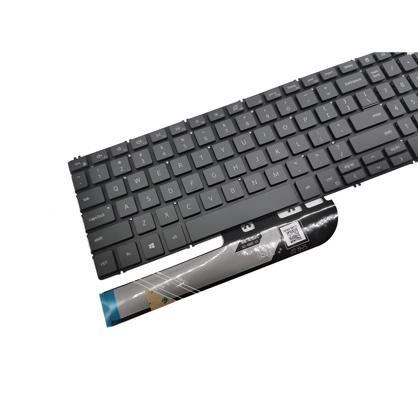 LAIKA Replacement Keyboard with Backlit Compatible with Dell inspiron 5508 5501 5584 5590 5593 5594 5598 Series Laptop US Layout