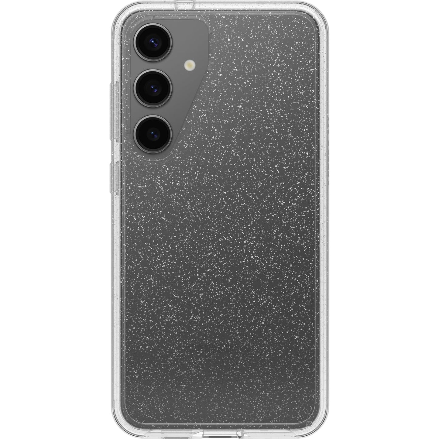 OtterBox Samsung Galaxy S24+ Symmetry Series Clear Case - Stardust (Clear/Glitter), Ultra-Sleek, Wireless Charging Compatible, Raised Edges Protect