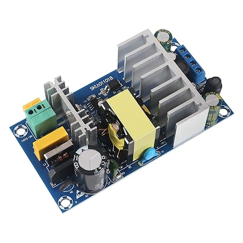 Isolated Power Supply Module 24V 4A/12V 1A AC to DC Dual Voltage Output Power AC 90V-256V 50-60Hz to 24V/24V 120W Industrial Dual Output Power Module