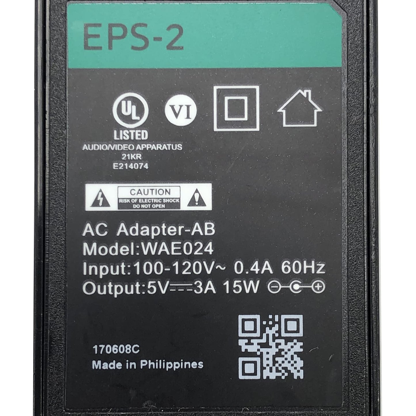 Comcast WAE024 15W 5V 3A AC Adapter 4mm Power Supply EPS-2