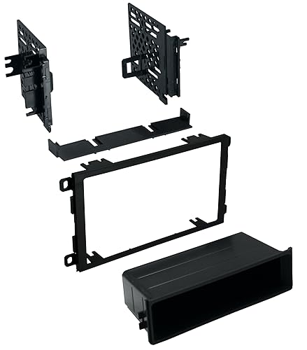 American International GMK421 Radio Replacement 1990-2012 Gm Dash Kit , BLACK