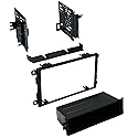 American International GMK421 Radio Replacement 1990-2012 Gm Dash Kit , BLACK
