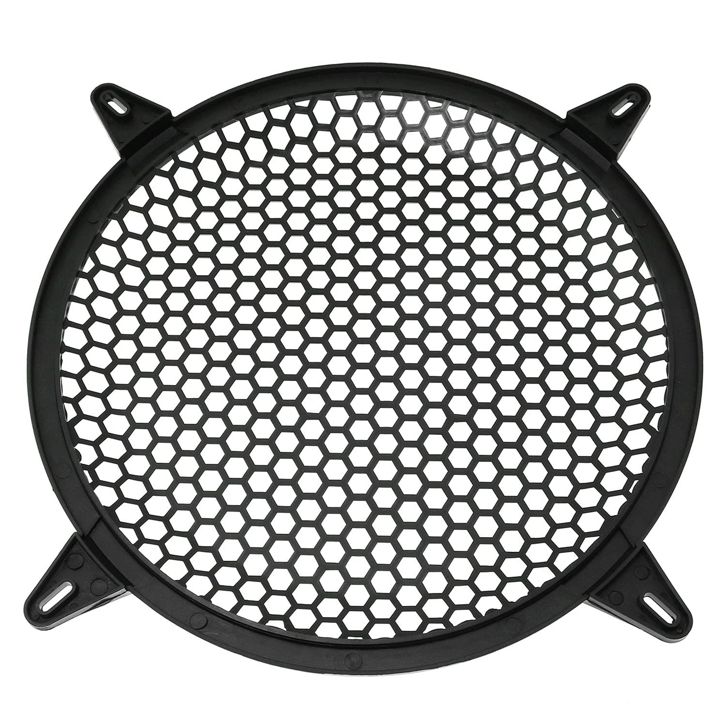 SQXBK 10 Inch Speaker Grille 2pcs 10 Inch Car Audio Speaker Subwoofer Waffle Guard Protector Net with Screws Loudspeaker Protective Mesh Cover