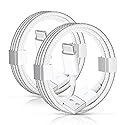 2 Pack USB A to USB C Woven Cable 60W for iPhone 16E 16 15 Pro Max Car Charger, iPhone 15 Carplay Cable Car Adapter iPad USB C Cord 10th, Air 5th 4th