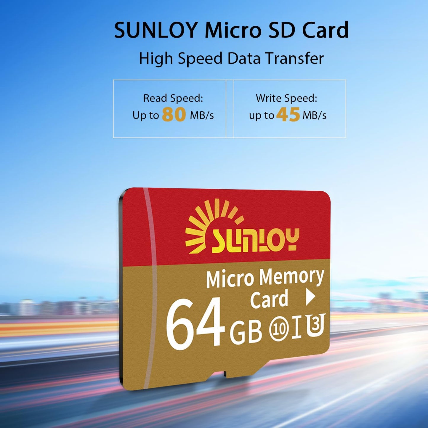 SD2Vita 6.0 PS Vita Memory Card Adapter with 64GB Micro SD Card, High Speed microSDHC UHS-I Flash Memory Card with PSV Micro SD Card Adapter for PSV