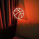 S SPLENDID SOUND Basketball Neon Sign, 11.8 Inch Basketball Led Light Room Decor Aesthetic, Sports Neon Lights for Bedroom Decoration, Room Decor