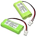 HQRP Phone Battery 2-Pack Compatible with ATT Lucent CL82301 CL82351 CL82401 CL82451 CL82501 Cordless Telephone