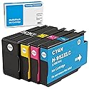 Nuvrelis Compatible 952XL Ink Cartridges 4-Pack for HP OfficeJet Pro 8710 7740 8720 8210 OfficeJet 8702 Printers (952XL)