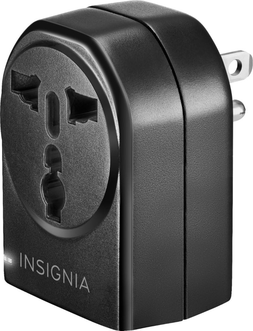 Insignia Grounded Travel Adapter