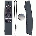 Silicone Protecitve Case Cover for Samsung Smart TV Remote Control BN59 Series, with Magnet Anti-Lost Shockproof Soft Anti Slip Samsung Remote Control