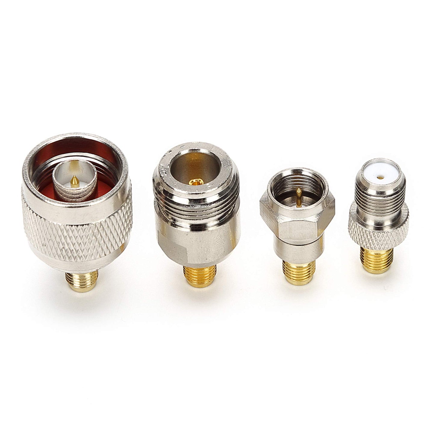 TLS.eagle SMA Connector Kit in Adapter Standard SMA/BNC/UHF/N/F Male to Female Cable Connector Converter Converter Pack of 16