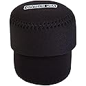 OP/TECH USA Fold-Over Neoprene Lens Pouch - Camera Lens Case for safe Lens Cover storage, Great for Photography & outdoor shoot, Keeps your Lens
