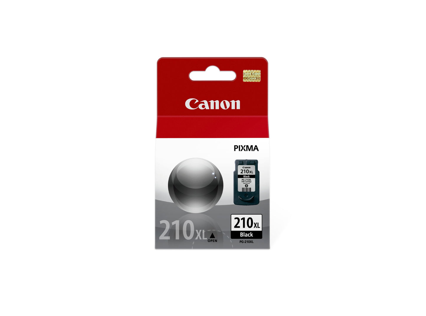 Canon PG-210 XL Black Ink Cartridge, Black, Small, PG-210XL