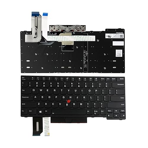 GinTai Keyboard US Backlit Replacement for Lenovo ThinkPad E480 L480 L380 Yoga T480s 01YP360 01YP52 01YP280