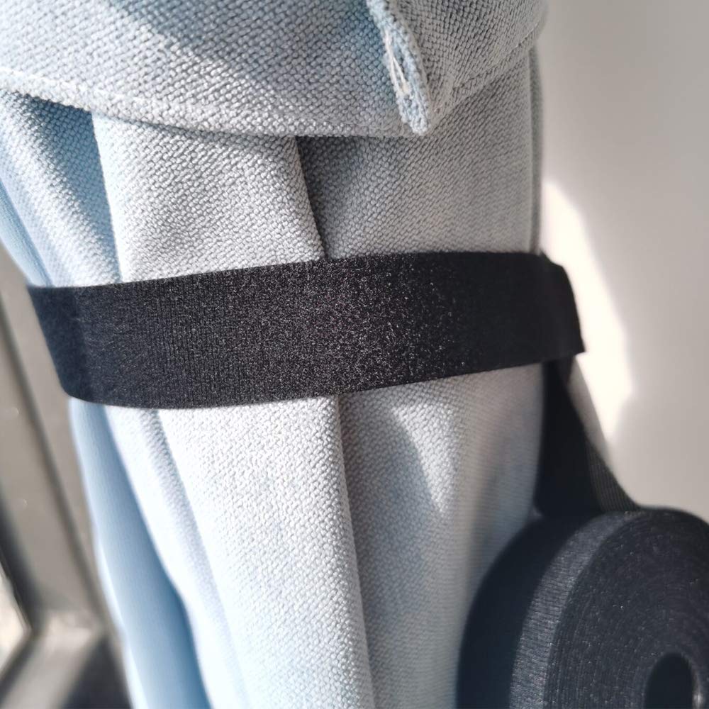 1inch x20 ft Self Gripping Cable Straps Cord Organizer Hook and Loop Cable Ties One Wrap Cord Organizer Cinch Straps Strong Hold Bunding for Fastening