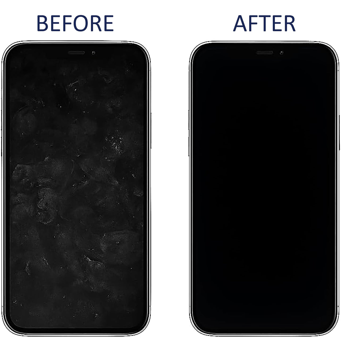Lit Screen Cleaner Spray Kit (80 mL) + Microfiber Cloth - for Phone, iPad, Tablet, Laptop, Monitor, TV, Camera Lenses & Eyeglasses - Streak-Free