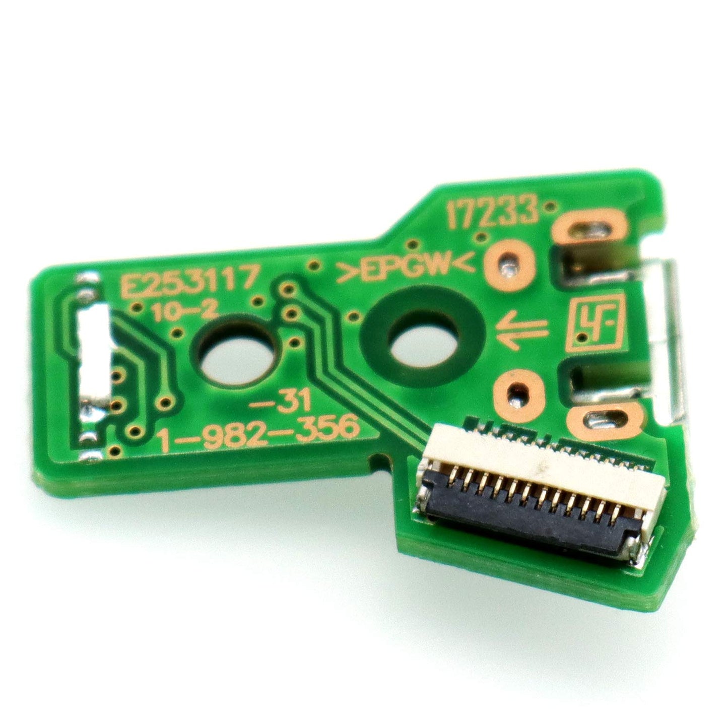 Deal4GO Replacement JDS-050 v5 12 pin Micro USB Charging Port Charger Socket Board FJDS-055 for Sony PS4 Dualshock Controller