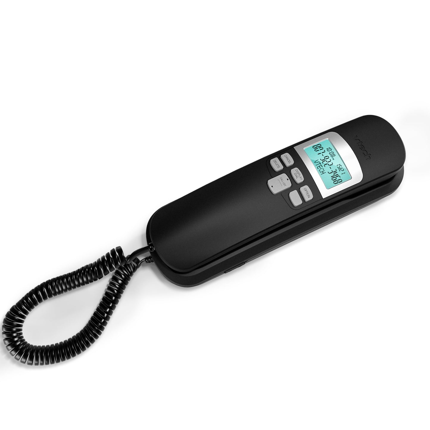 VTech CD1113 Corded Phone for Home Office - Easy-to-Use Telephone with Caller ID/Call Waiting, 13 Speed Dial Keys, No AC Power Required, Flash, Volume