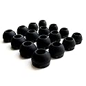 16pcs (B-4sz) Replacement Earbuds Eartips Adapters Compatible with Betron YSM1000 Noise Isolating Earphones Headphones