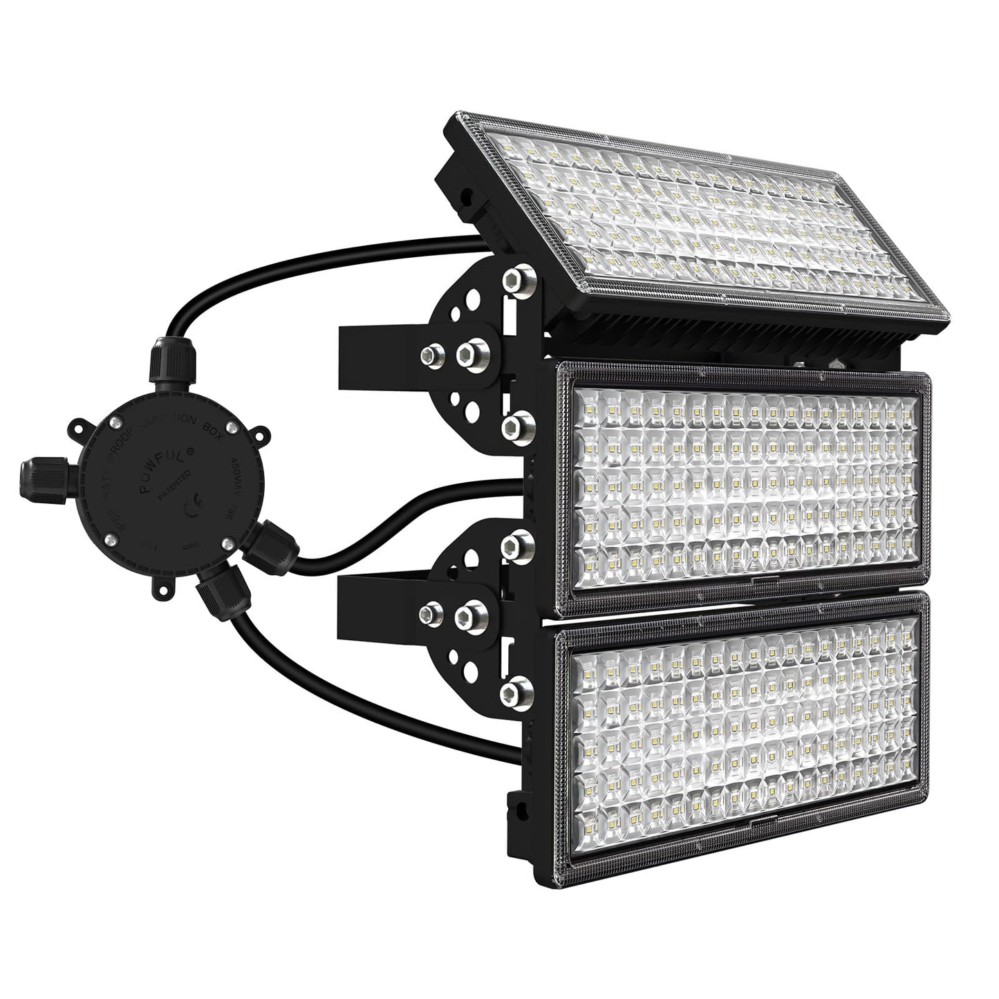 Kekeou 300W Stadium Lights Outdoor LED Flood Light, 42000LM 6500K