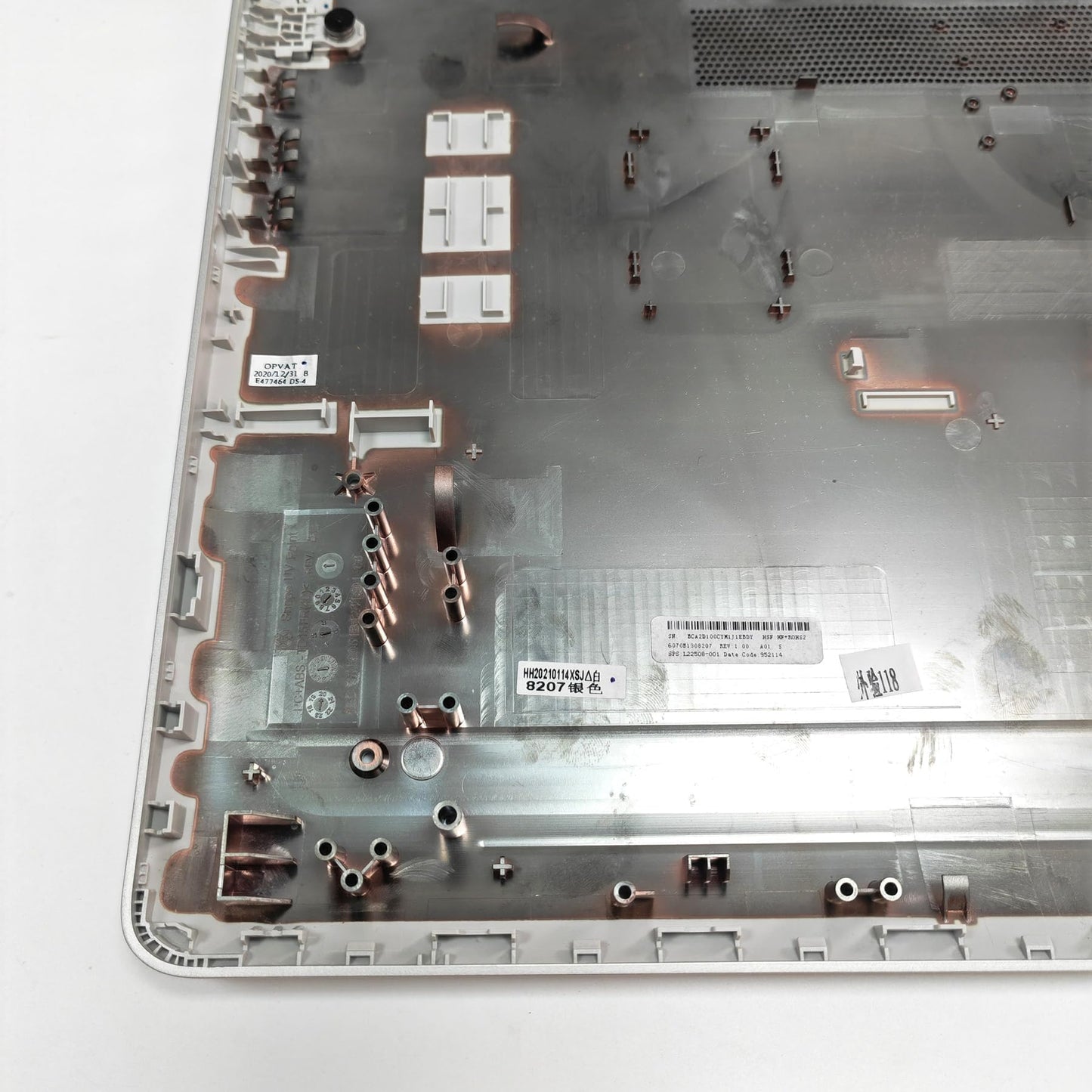 Replacement Bottom Case Base Enclosure Lower Cover for HP 17-by 17T-by 17-CA 17Z-CA 17g-cr 17q-cs 17.3" Series Laptop L22508-001 6070B1308207 Natural
