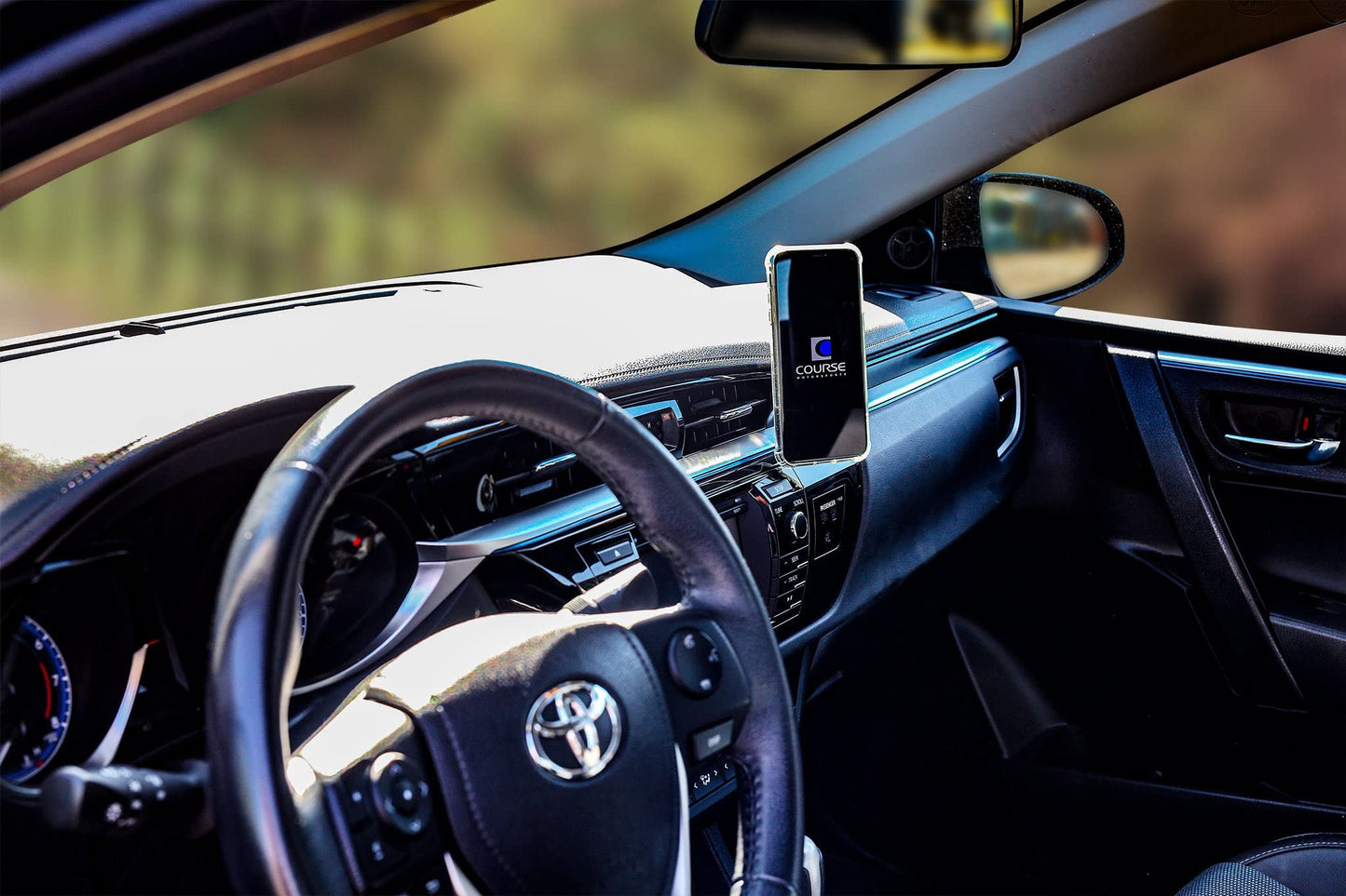 Course Motorsports DirectFit Phone Mount - Magnetic or for Toyota Corolla (2014-2017) - Magsafe Compatible Magnetic Head
