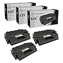 LD Products Replacement Toner Cartridge Compatible with HP 53X Q7553X High Yield (Black, 3Pk) Compatible with HP Printer LaserJet P2015, P2015d