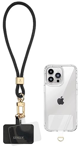 SENLLY Phone Wristlet Lanyard with Ultra Thin Patch, Original Minimalist Design Wrist Strap Compatible All Smartphone