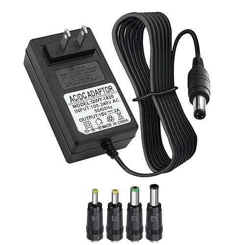 18V DC Adapter Charger Compatible for Altec Lansing Mix 2.0 Rockbox XL IMW999, Altec Lansing IMW889 Bluetooth Speakers, Brookstone Big Blue Studio…