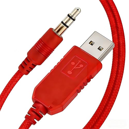 Feanteek USB to AJ2.5 Cable 940-0299A USB Console Cable for APC UPS, APC Management Card AP9630 AP9631 and AP9635(APC Part# 940-0299(1.8m))