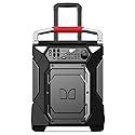 Monster Rockin’ Roller 360 Indoor/Outdoor Portable Bluetooth Speaker | Up to 240W of 360 Degree Sound & Up to 100 Hours of Playtime | Includes