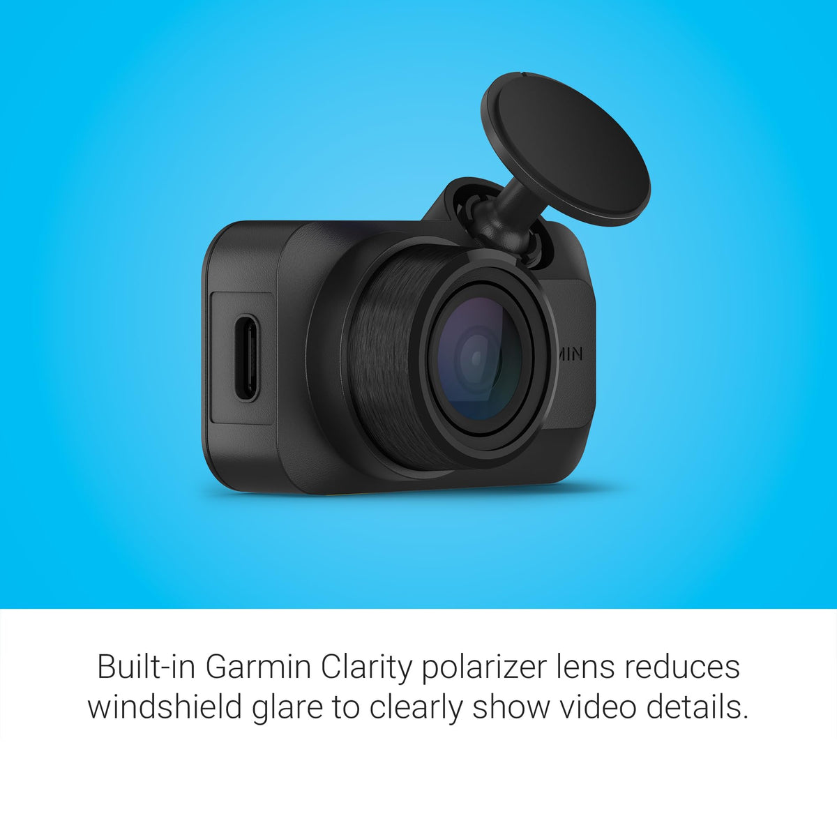 Garmin Dash Cam™ Mini 3, Ultracompact 1080p HD Dash Cam