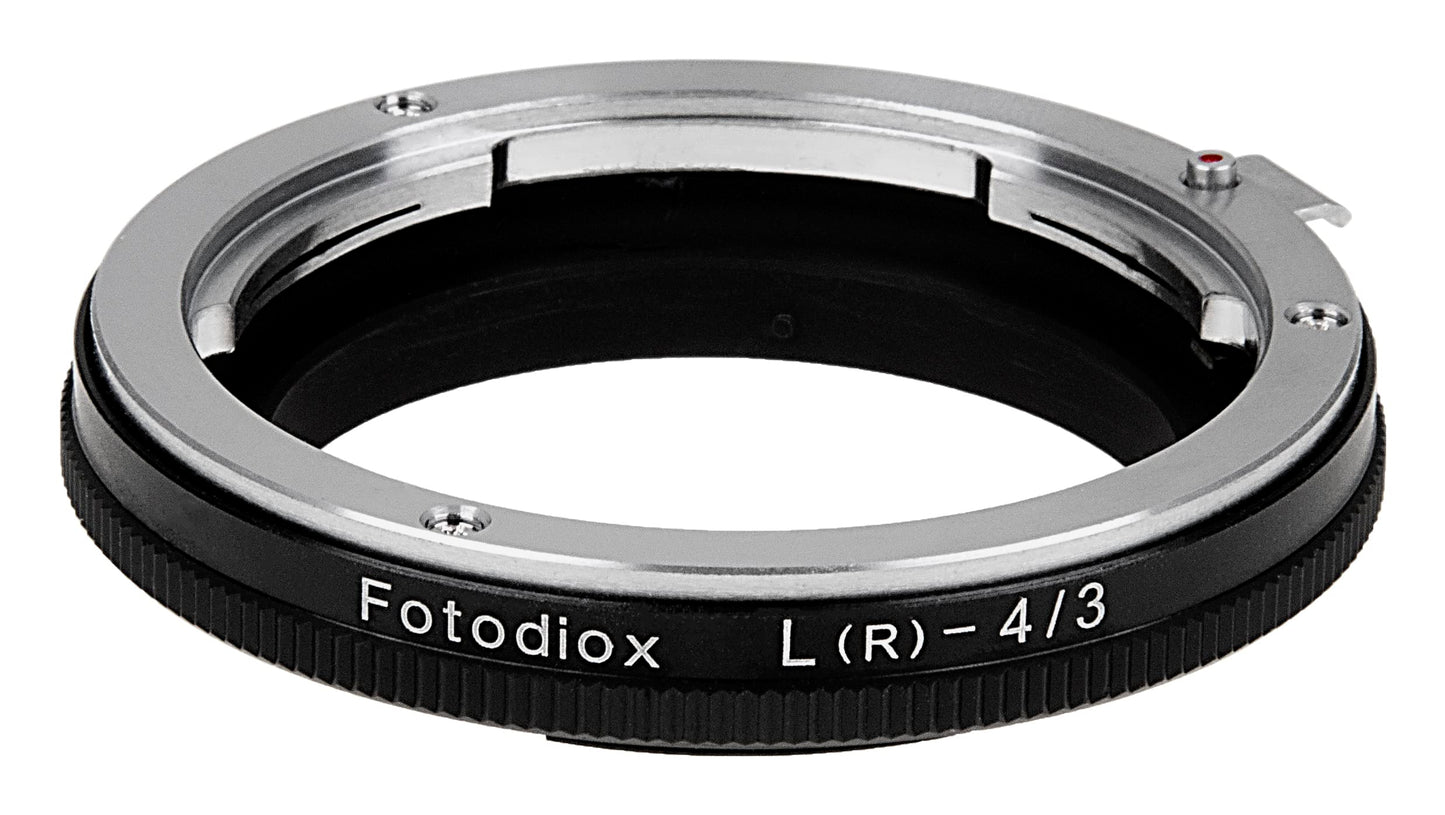 Fotodiox Lens Mount Adapter, Leica R Lens to Olympus 4/3 Mount Mirrorless Camera such as E-1, E-30 & Panasonic Lumix DMC-L 10