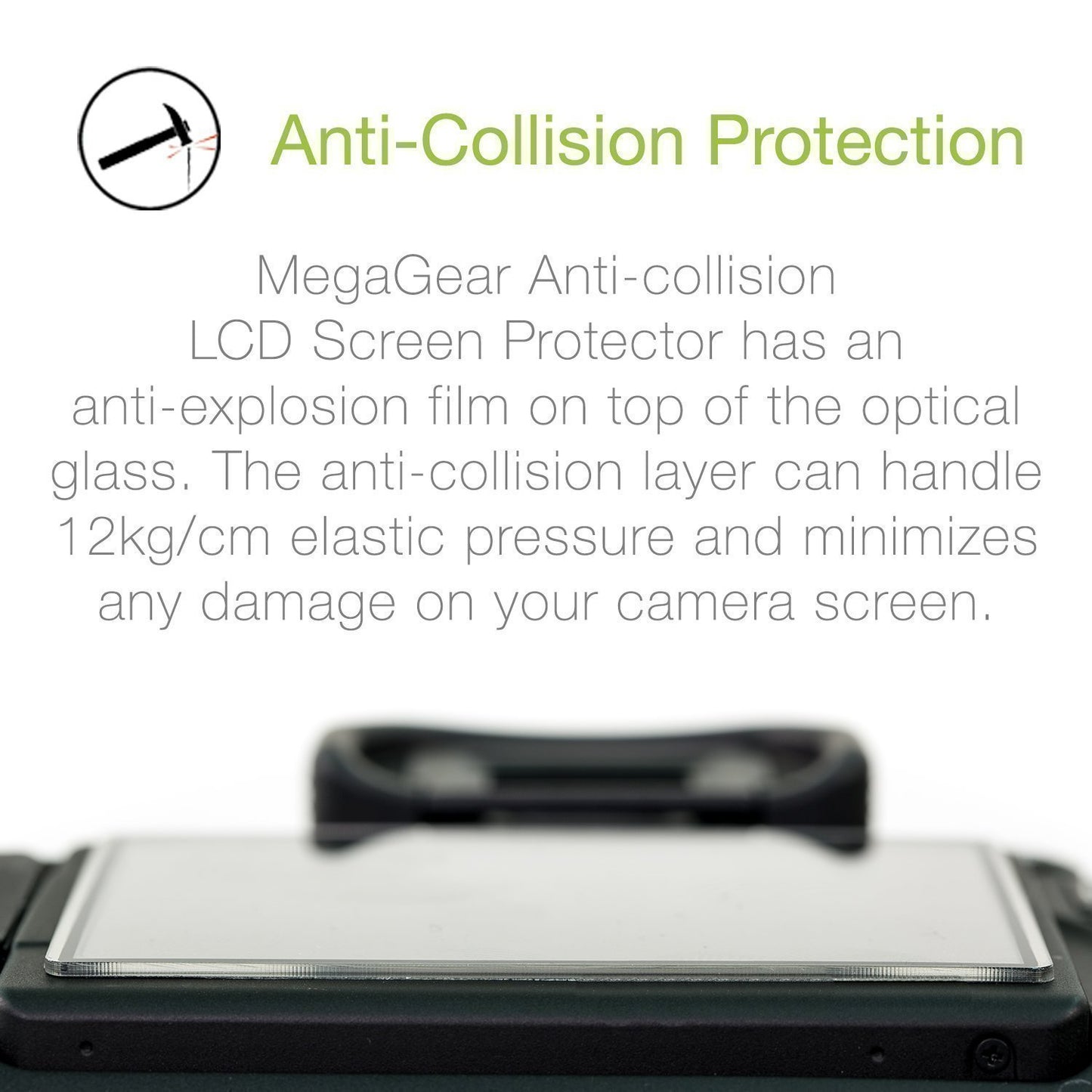 Megagear Canon PowerShot G1 X Mark III Camera LCD Optical Screen Protector, Transparent (MG1370)