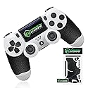 Dragon Grips PS4 Controller Grip, 24 Pcs Black Textured Non-Slip Rubber PS4 Controller Grips Stickers, Perfectly Fit to Any Handles, Trigger Buttons