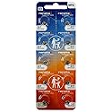 Renata 317 SR516SW Batteries - 1.55V Silver Oxide 317 Watch Battery (10 Count)