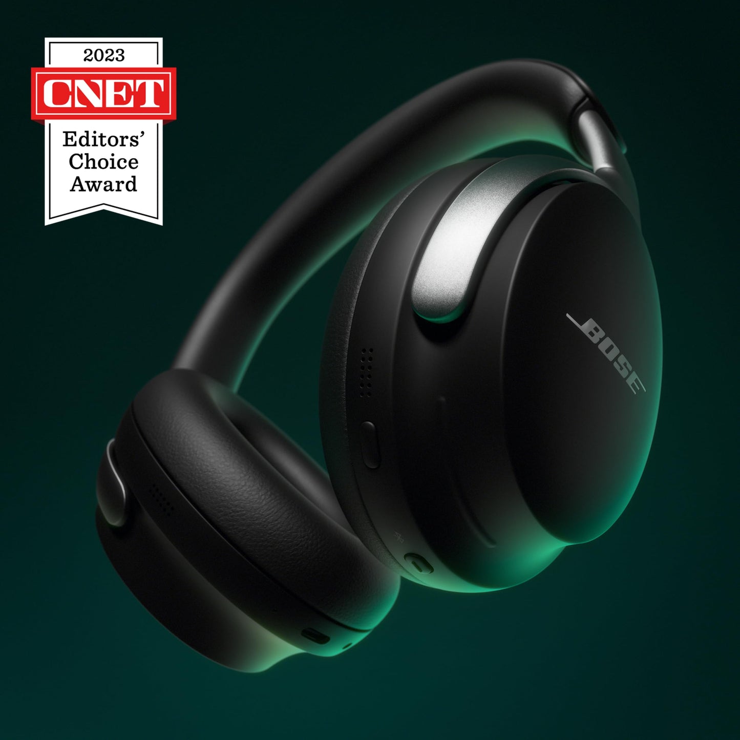Bose QuietComfort Ultra Wireless Noise Cancelling Headphones with Spatial Audio, Over-The-Ear Headphones with Mic, Up to 24 Hours of Battery Life