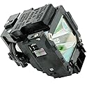 AWO Replacement Lamp with Housing Fit for EPSON ELPLP17 / V13H010L17 PowerLite TW100;EMP-TS10 EMP-TW100
