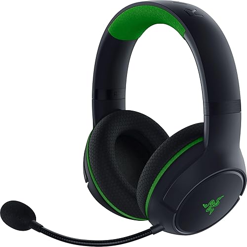 Razer Kaira Wireless Gaming Headset for Xbox Series X|S, Xbox One: Triforce Titanium 50mm Drivers - Cardioid Mic - Breathable Memory Foam Ear Cushions