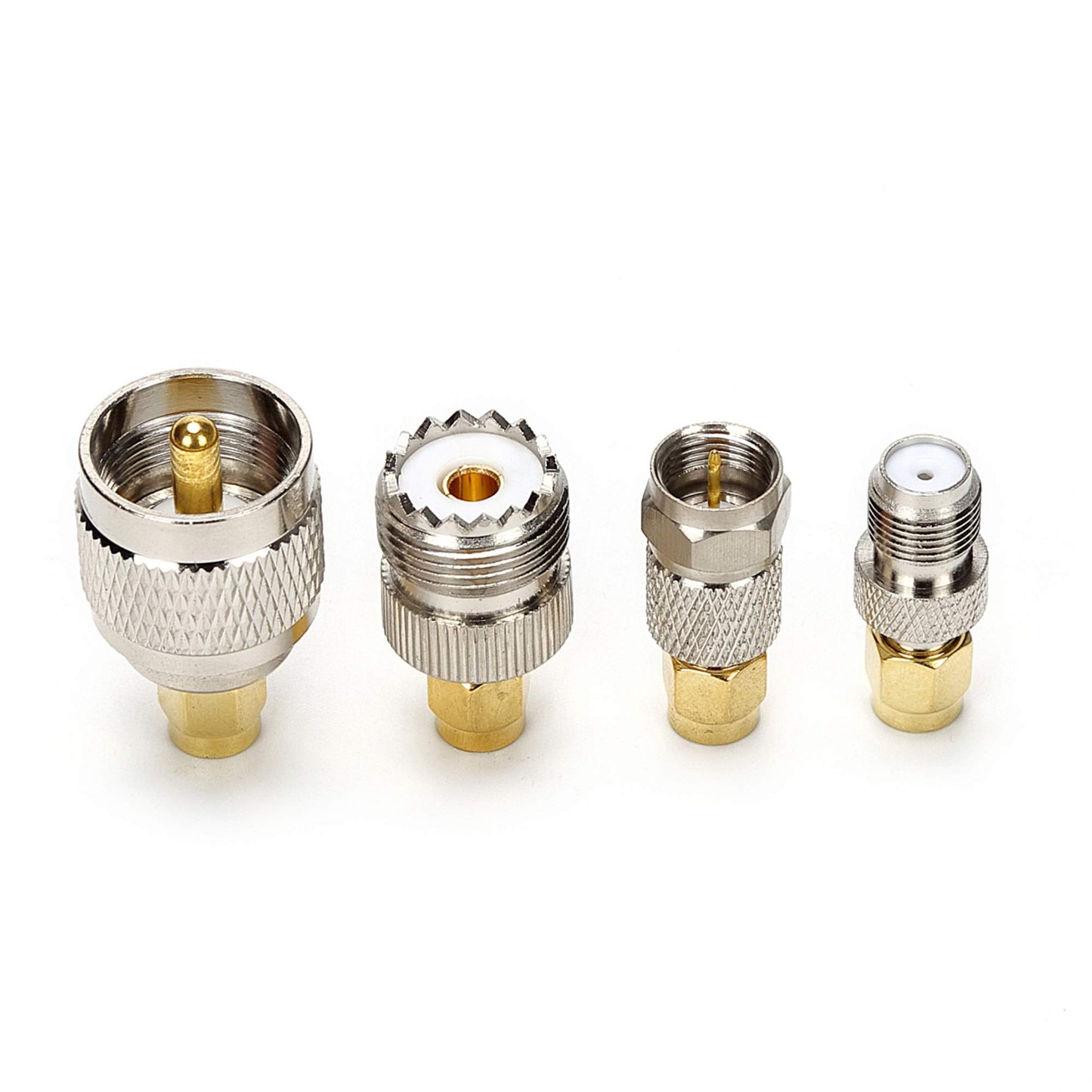 TLS.eagle SMA Connector Kit in Adapter Standard SMA/BNC/UHF/N/F Male to Female Cable Connector Converter Converter Pack of 16